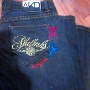 Girls name brand jeans size 7